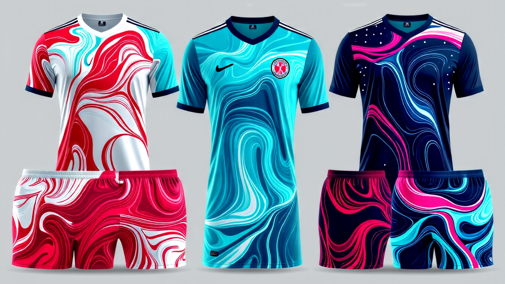 Contoh-contoh desain jersey bola yang unik dan kreatif